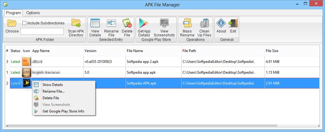 APK File Manager 2 سئو کول