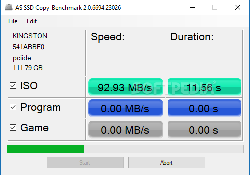 Nuclear In response to the Satisfy Download AS SSD Benchmark 2.0.7316.34247