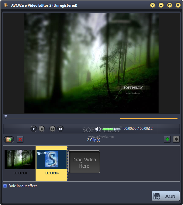AVCWare Video Editor screenshot #1