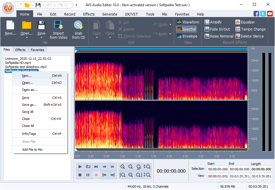 AVS Audio Editor 10.4.2.571 download the last version for ipod