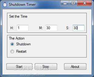 free computer shutdown timer windows 7