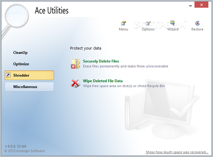 Ace Utilities screenshot #2