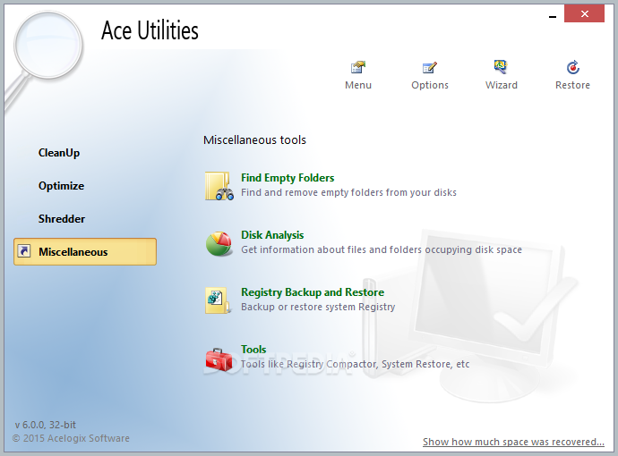 Ace Utilities screenshot #3