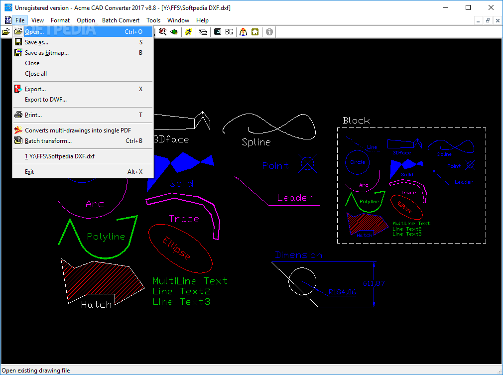 Acme CAD Converter screenshot #1