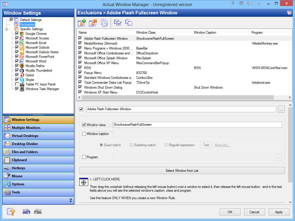 instaling Actual Window Manager 8.15