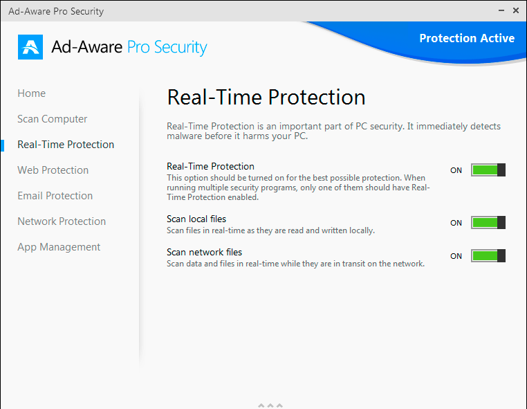 Adaware Pro Security screenshot #2