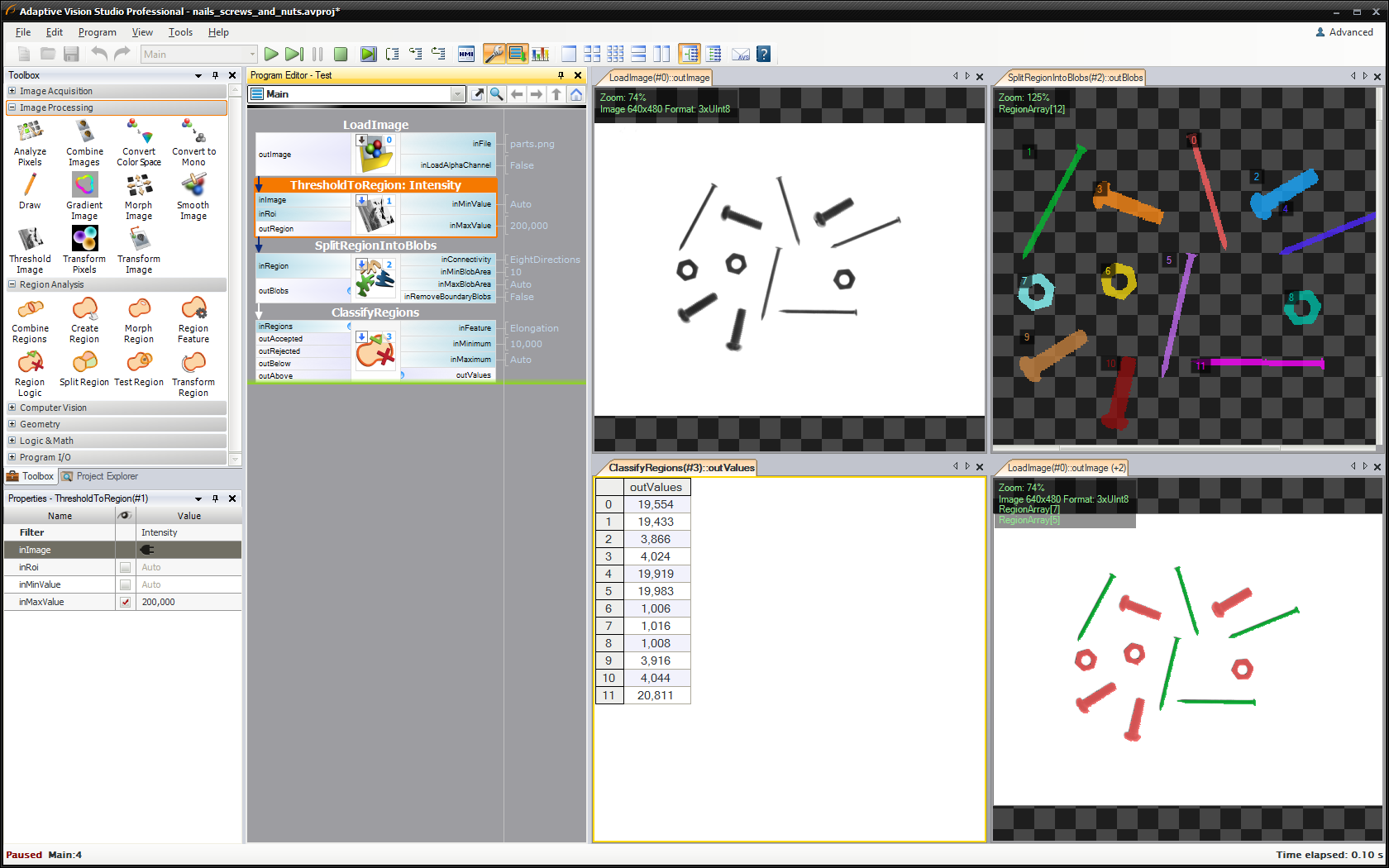 Adaptive Vision Studio Lite screenshot #0