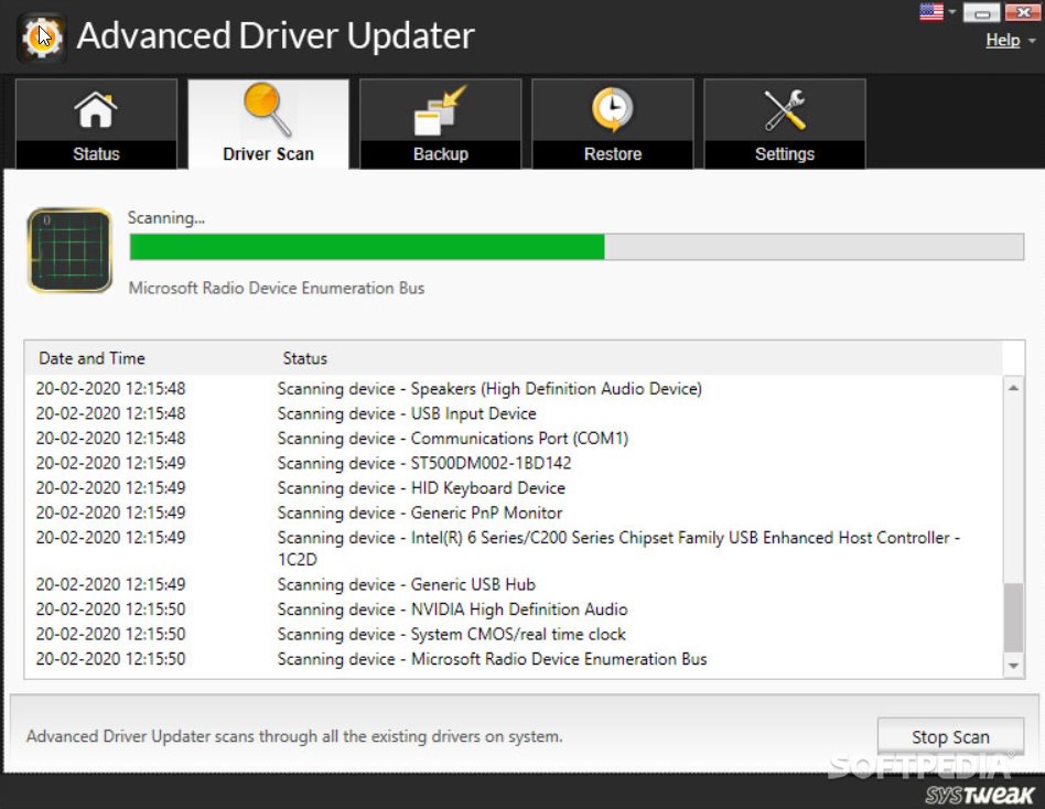 Advanced Driver Updater screenshot #1