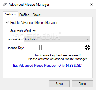 Advanced Mouse Manager screenshot #0