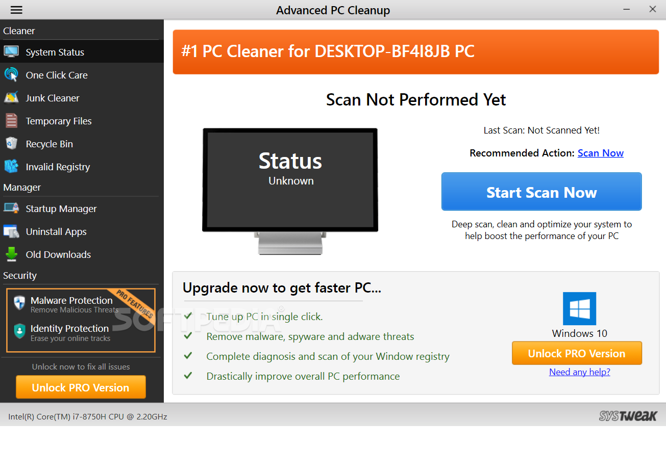 Advanced PC Cleanup screenshot #0