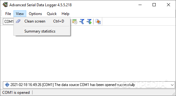 Advanced Serial Data Logger screenshot #3