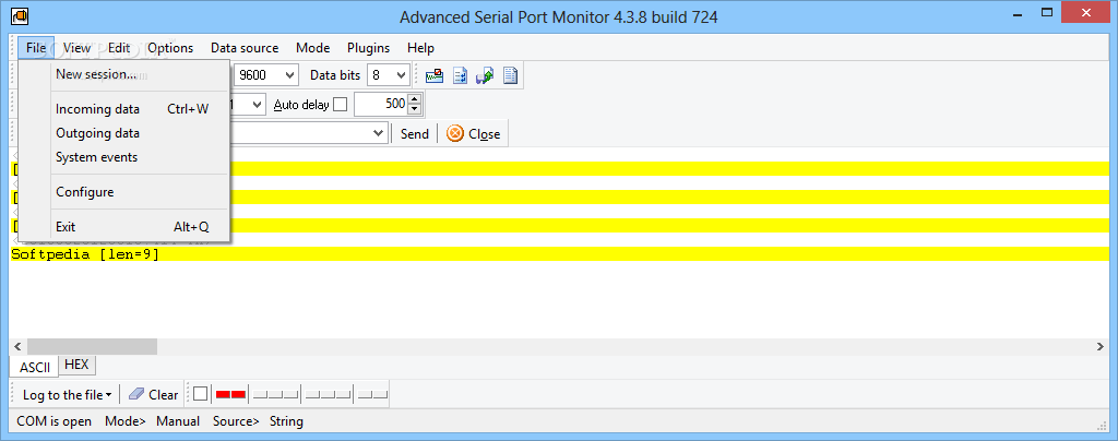 Advanced Serial Port Monitor screenshot #2