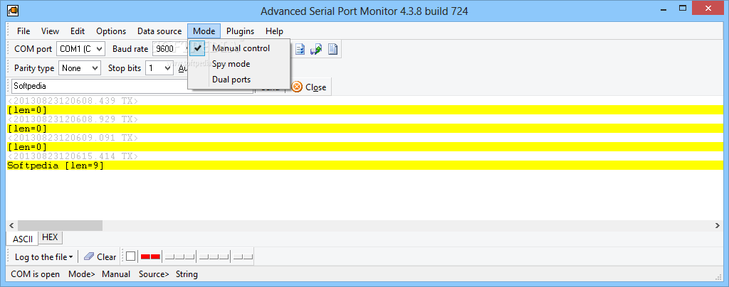 Advanced Serial Port Monitor screenshot #5