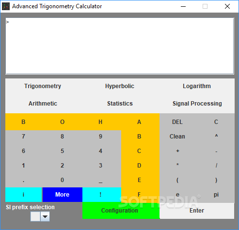 Advanced Trigonometry Calculator Portable screenshot #1