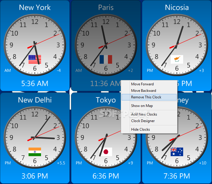 world clock download