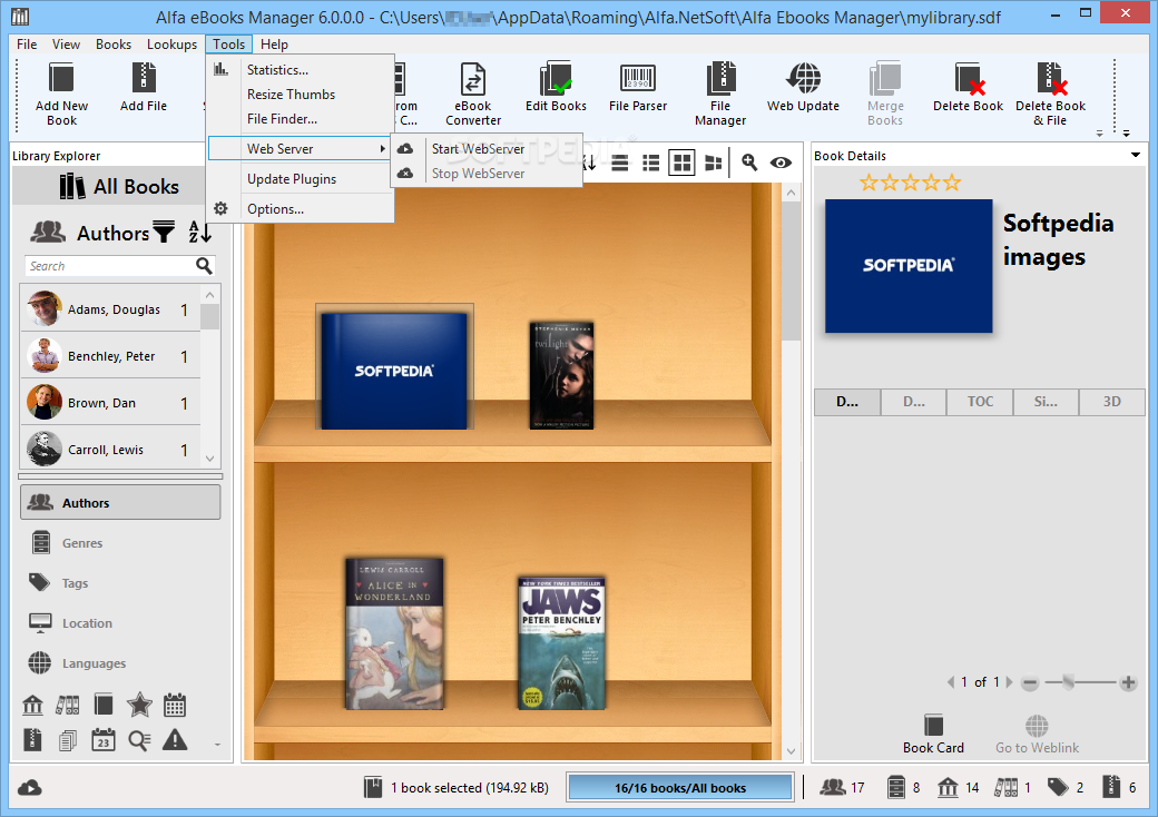 download the last version for apple Alfa eBooks Manager Pro 8.6.20.1