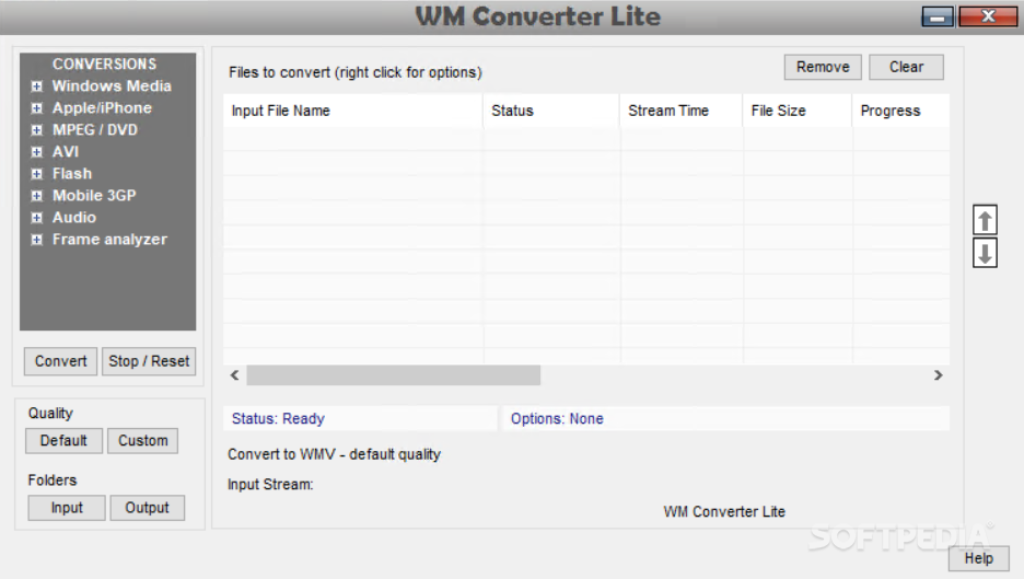 WM Converter Lite screenshot #1