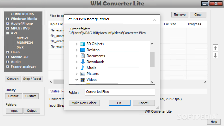 WM Converter Lite screenshot #2
