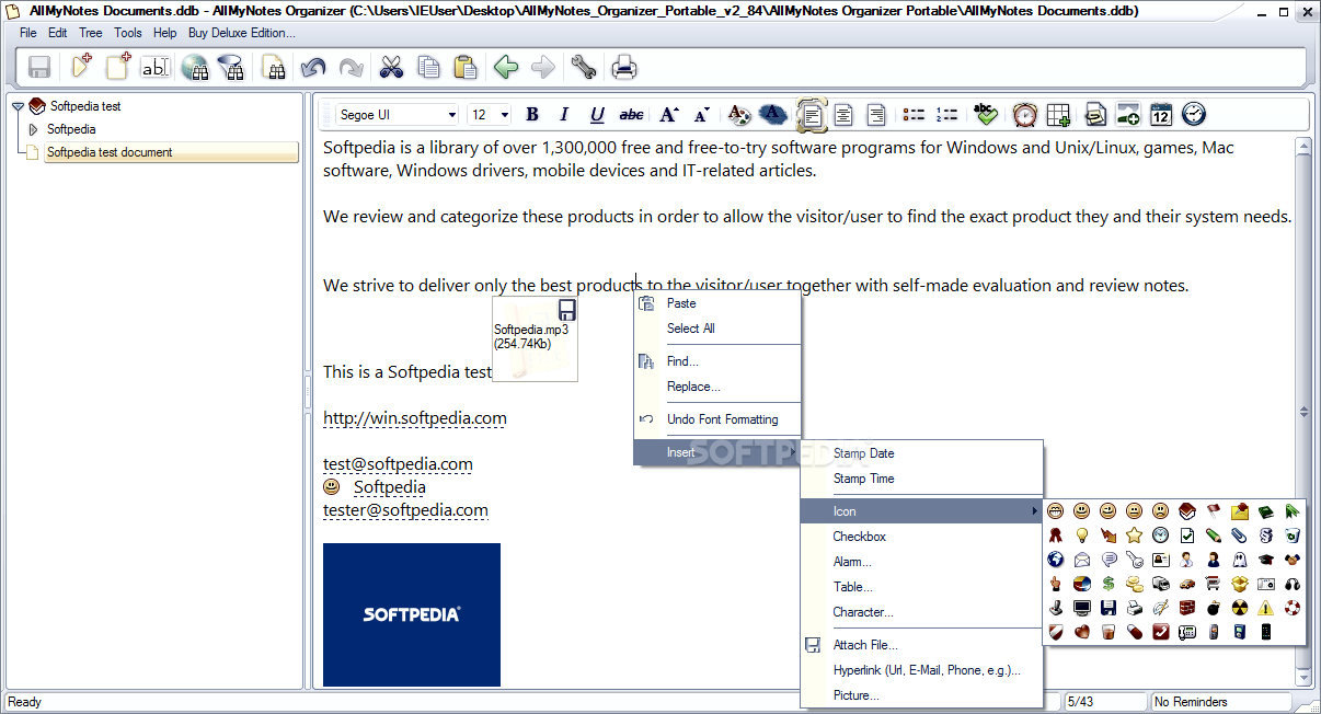 Download Download AllMyNotes Organizer Deluxe Edition Free