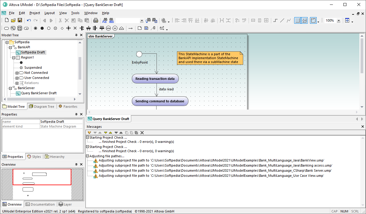 Altova UModel Professional Edition screenshot #0