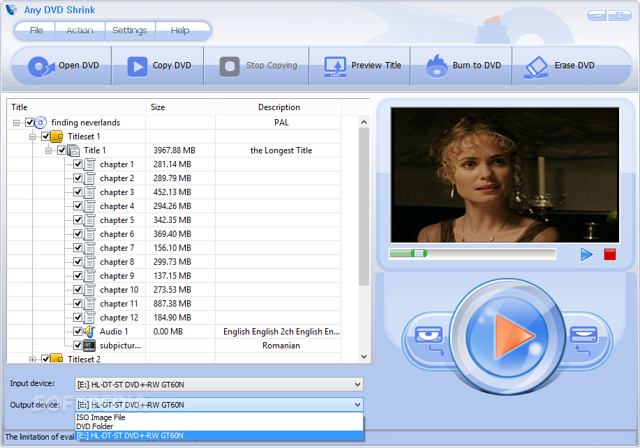 cicatriz Actuación Autocomplacencia Any DVD Shrink (Windows) - Download & Review