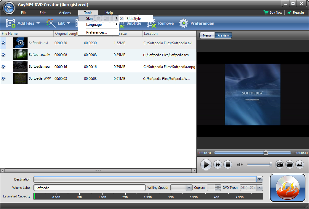 AnyMP4 DVD Creator 7.2.96 download