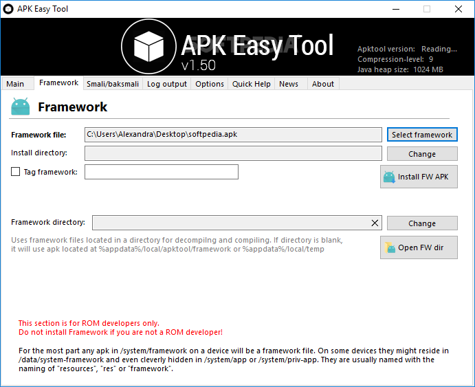 Apk Easy Tool screenshot #1