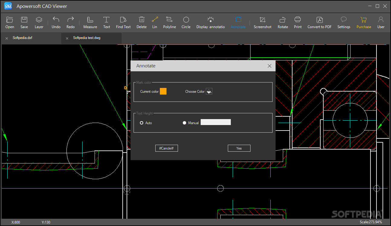 Apowersoft CAD Viewer screenshot #2