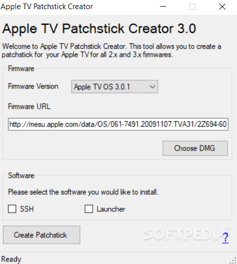 Apple TV Patchstick Creator screenshot #0