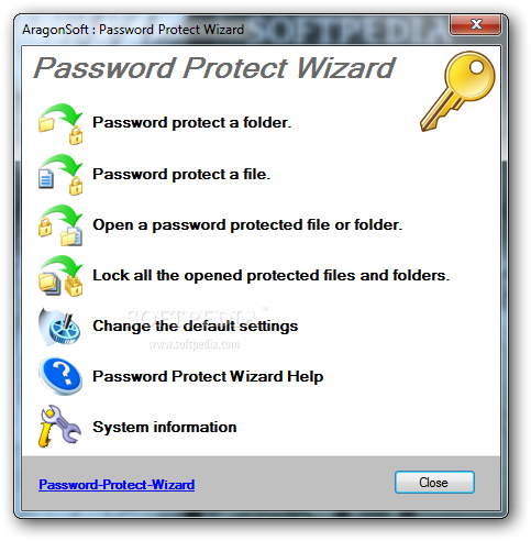 change your password wizard 101