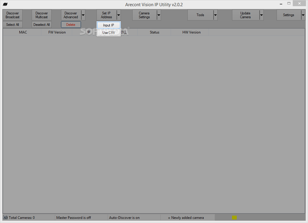 Arecont Vision IP Utility screenshot #2