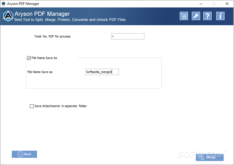 Aryson PDF Manager screenshot #1