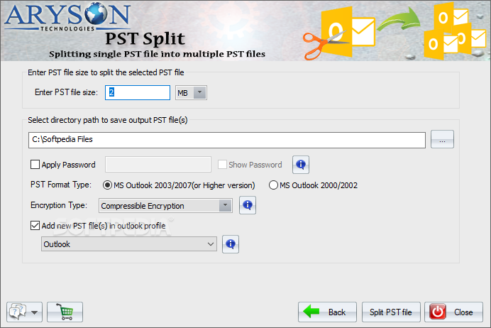 aryson ost to pst converter software