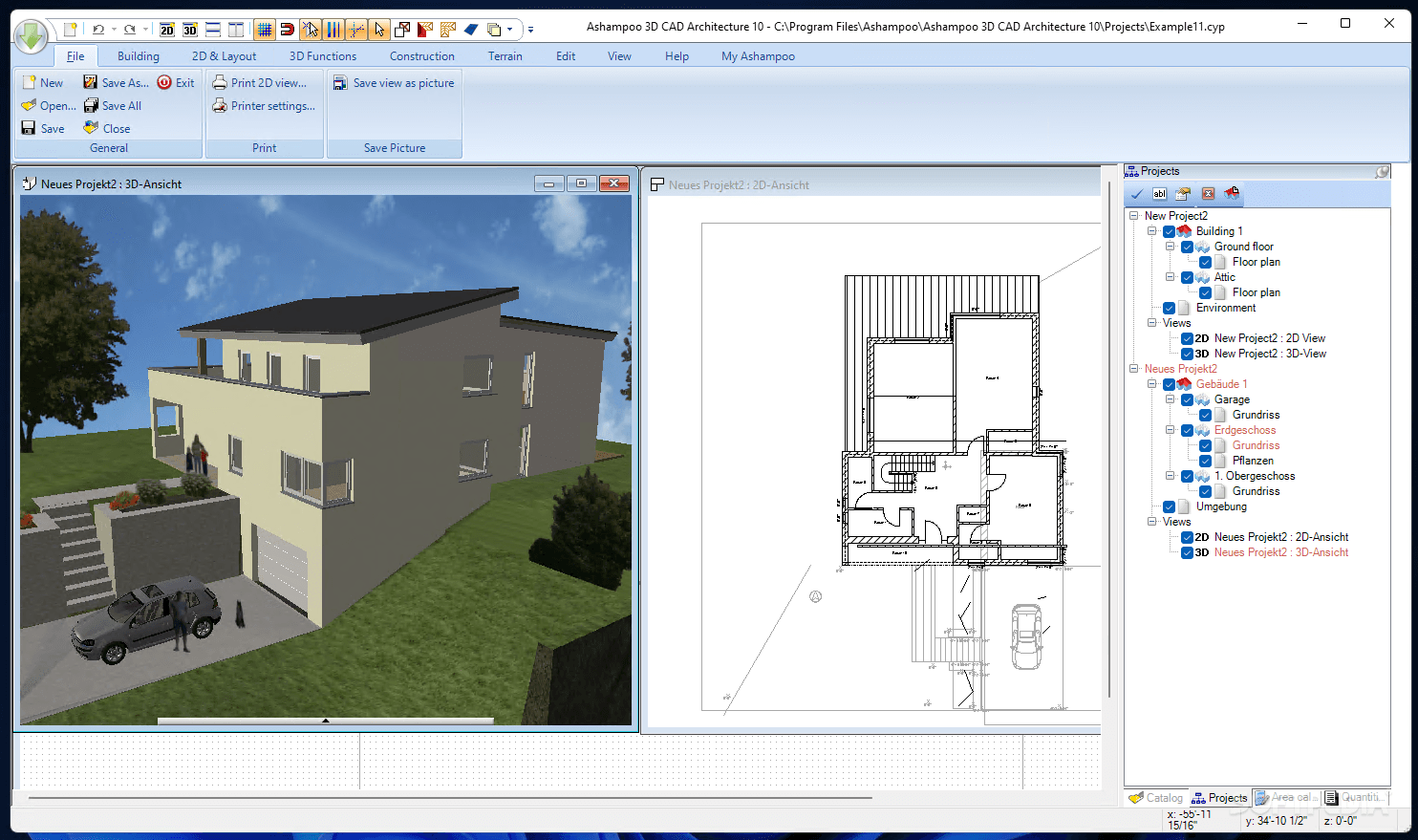 Ashampoo 3D CAD Architecture screenshot #0