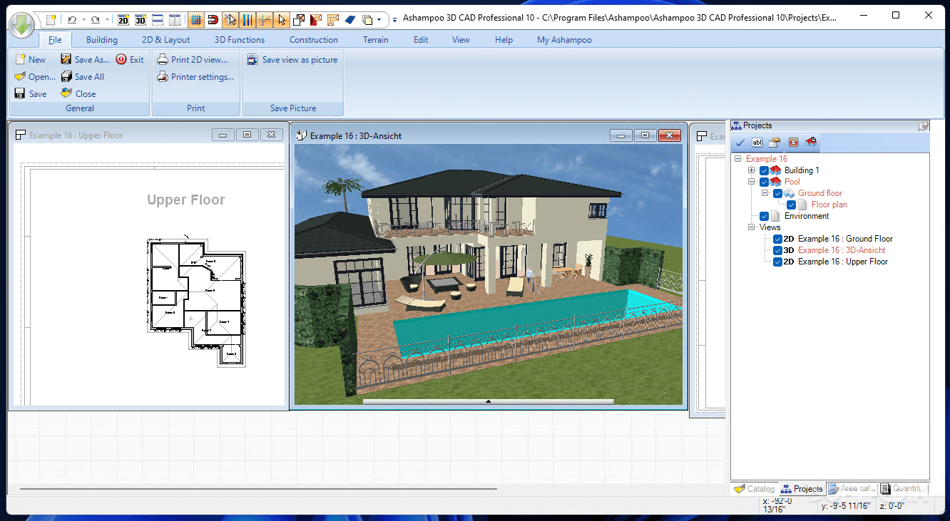 Ashampoo 3D CAD Professional screenshot #0