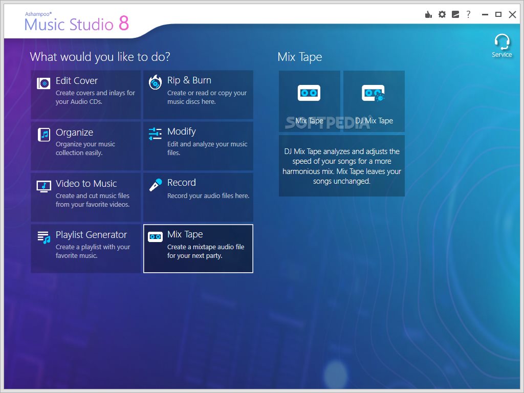Ashampoo Music Studio 10.0.1.31 for mac instal