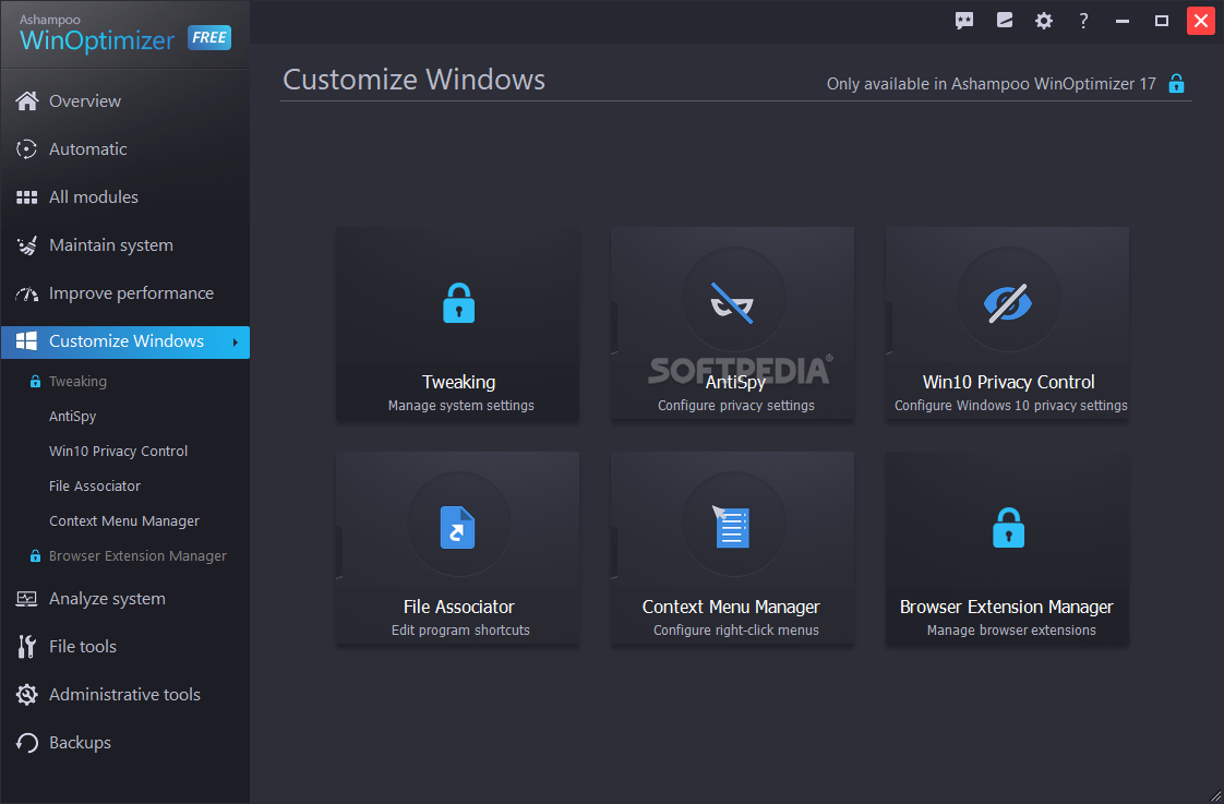 Ashampoo WinOptimizer 26.00.13 instal the new for windows