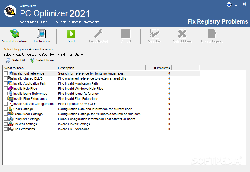Asmw PC Optimizer screenshot #3