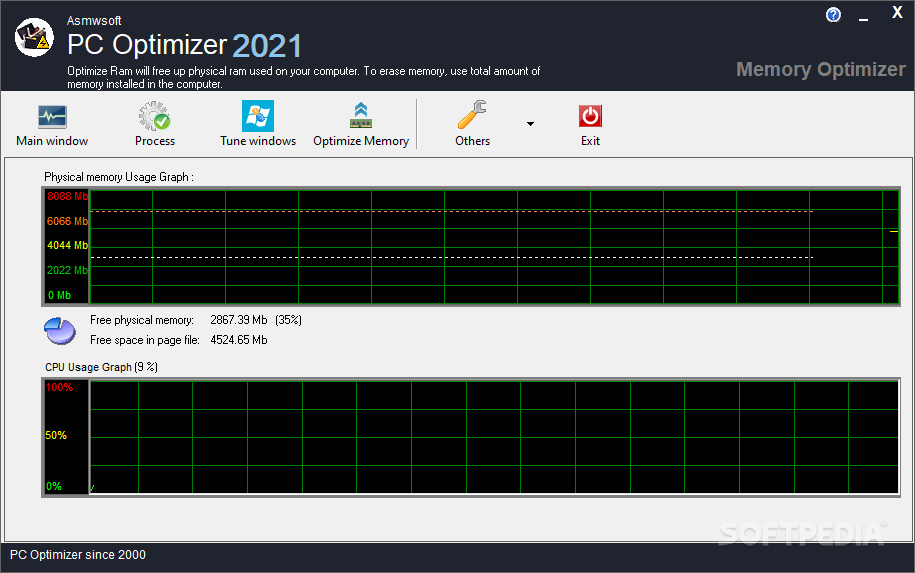 Asmwsoft PC Optimizer screenshot #2