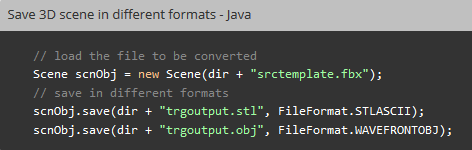 Aspose 3D for Java screenshot #0