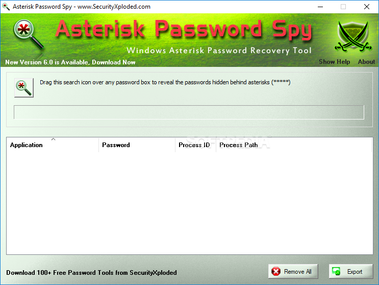 asterisk password spy