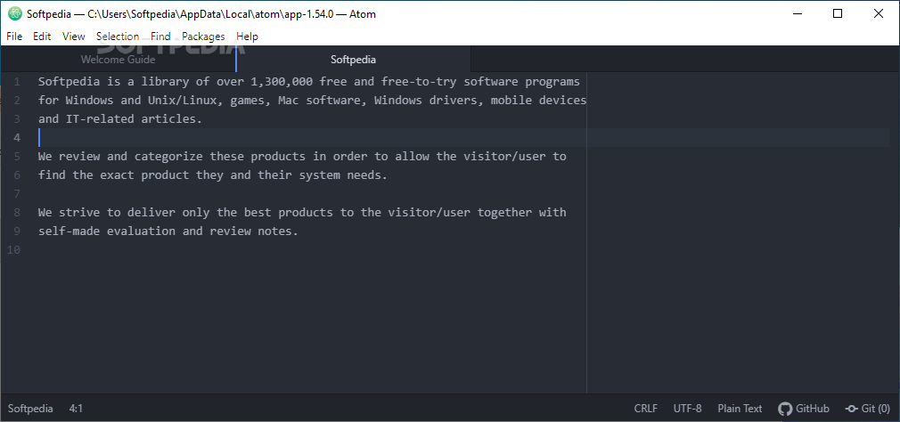 atom editor download for windows