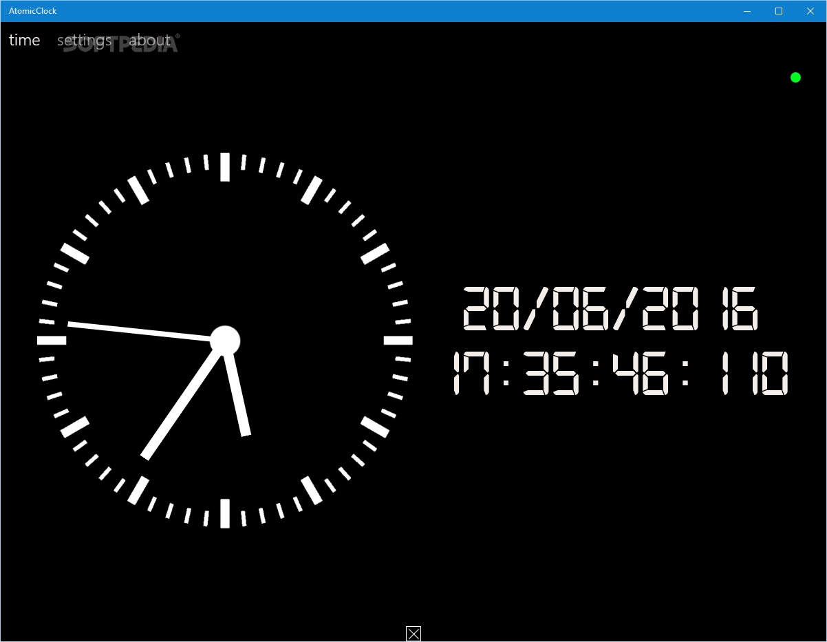 desktop atomic clock