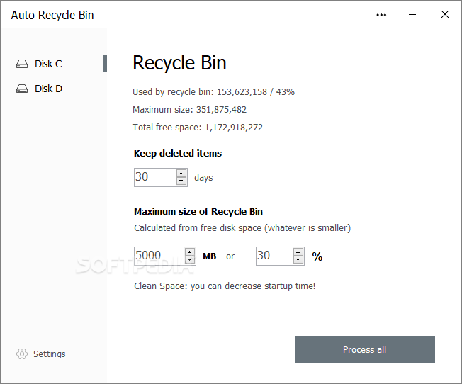 Auto Recycle Bin screenshot #0