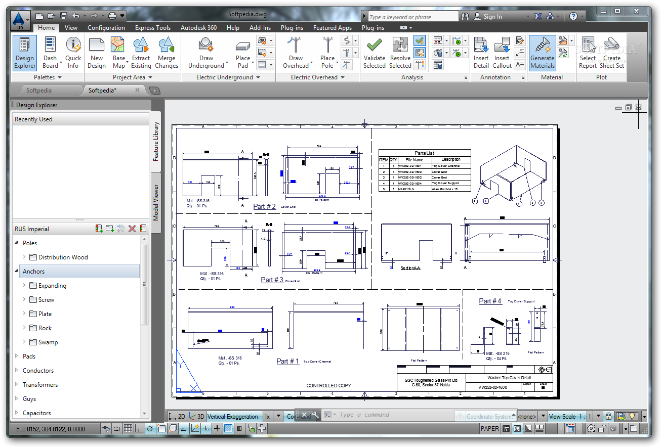 Autodesk AutoCAD Utility Design 2015 64 bit