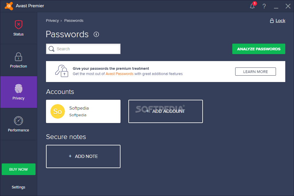 how to stop avast passwords activation request