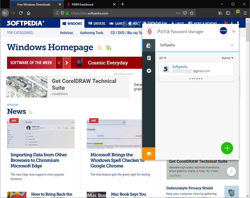 Download Avira Password Manager for Firefox (Windows) Free