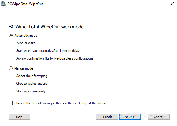 BCWipe Total WipeOut screenshot #2