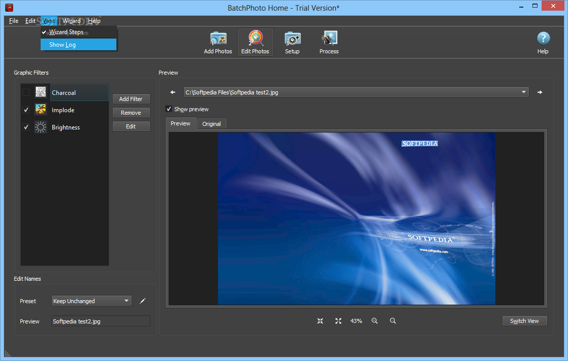 download the new version BatchPhoto Pro