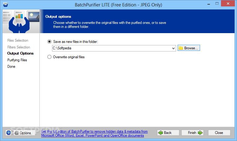 BatchPurifier screenshot #2